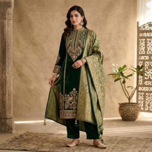 Noor Velvet Kurta Set